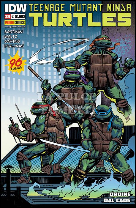 TEENAGE MUTANT NINJA TURTLES #    33